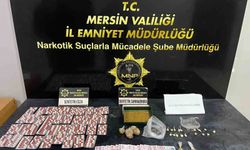 Mersin'de uyuşturucu operasyonunda 2 şüpheli tutuklandı