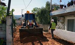 Milas Küçükdibekdere'de 5 bin 500 metrelik altyapı yatırımı