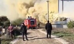 Mobilya dükkanındaki yangın paniğe neden oldu