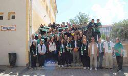 Muğlaspor oyuncuları, Turgut Reis Anadolu Lisesi'nde gençlerin sorularını yanıtladı