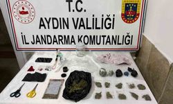 Nazilli'deki ev aramasında uyuşturucu deposu ortaya çıktı
