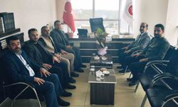 Nüfus Müdürlüğü personelinden Müftü Durmuş'a anlamlı ziyaret