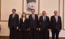 OMÜ heyeti Pekin'de Türkiye-Çin akademik iş birliklerini görüştü