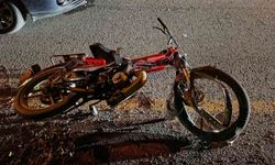 Otomobil ile motosiklet kafa kafaya çarpıştı: 1 ölü