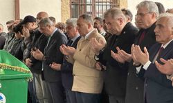 Peribacasının çökmesi sonucu hayatını kaybeden çift son yolculuğuna uğurlandı