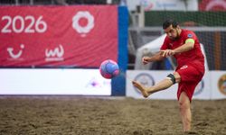 Plaj Futbolu Dünya Kulüpler Şampiyonası'nda Alanya Belediyespor penaltılarla çeyrek finalde