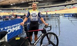 Recep Ünalan, UCI Masterlar Pist Bisikleti Dünya Şampiyonası'nda dünya ikincisi oldu