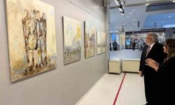 Ressam Ayla Erdoğ Çetin, SANKO Sanat Galerisi'nde sergi açtı