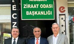 Sağlam'dan Araban Ziraat Odasına ziyaret