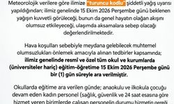 Sakarya'da okullar 1 gün tatil edildi
