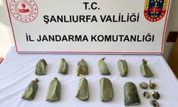 Şanlıurfa'da 5,5 kilogram esrar ele geçirildi