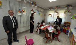 Sarıgöl'de miniklerin eğitim yuvasına ziyaret