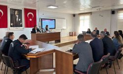 Sarıgöl'de okullar için tedbirler masaya yatırıldı