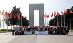 Şehit ailelerinden Çanakkale ziyareti