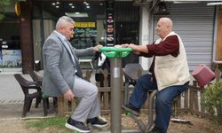 Şehzadeler'de mahallelinin spor aleti talebi karşılık buldu