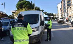 Sinop'ta dolmuş denetimi: 7 araca idari işlem