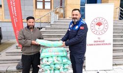 Sinop'ta geleneksel balıkçılara malzeme desteği