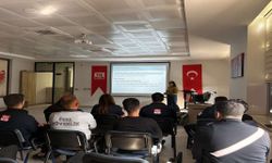 Şırnak'ta 112 personeline ilk yardım eğitimi verildi