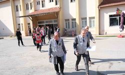 Sivas Cumhuriyet Üniversitesi hastanesinde afet tatbikatı gerçeğini aratmadı