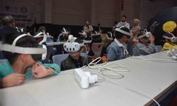 Siverek'te çocuklar uzay ve sanal gerçeklikle buluştu