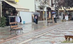 Sonbahar yağmurları Edirne'de etkisini sürdürüyor