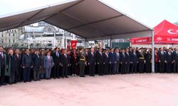 Taksim'de Cumhuriyet Bayramı öncesi tören düzenlendi