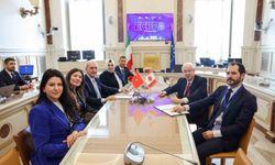 TBMM Başkanı Kurtulmuş, Kanada Avam Meclisi Başkanı Scarpaleggia ile görüştü
