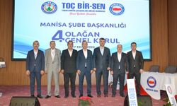 TOÇ Bir-Sen Manisa'da Uğur Bayil güven tazeledi