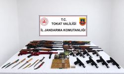 Tokat'ta silah kaçakçılığı operasyonunda 29 kişi gözaltına alındı