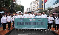 Trabzon Gastronomi Festivali kortej yürüyüşü ile başladı