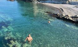 Türkiye'nin en kuzeyinde ekim ayında deniz keyfi