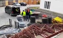 Tuzla'da şantiyeden 1 milyon 397 bin TL değerinde kablo çalan 3 şüpheli yakalandı
