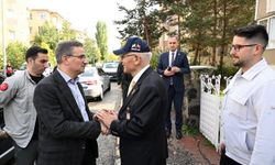 Vali Aydın Baruş'tan Şehit Ailesi ve Kıbrıs Gazisine anlamlı ziyaret