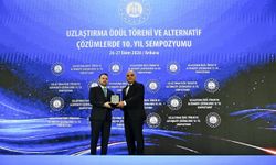 Van Cumhuriyet Başsavcısı Osman Kara'ya 'Uzlaştırma Başarı Ödülü'