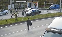 Yaya geçidinde bisikletli çocuğa otomobil çarptı: 1 yaralı