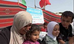 Yedi Başak, evlenen çiftin düğün yemeği bağışını Gazze'de binlerce kişiye ulaştırdı