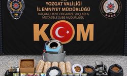 Yozgat'ta 3 bin 500 adet makaron ele geçirildi