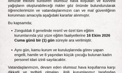 Zonguldak Valiliğinden yağış kararı: Okullara bir gün ara, bazı personele idari izin