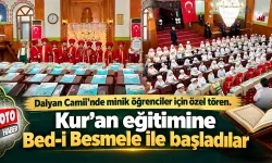 Dalyan Camii’nde Miniklerin İlk Kur’an Heyecanı