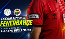 Çaykur Rizespor-Fenerbahçe Maçının Hakemi Belli Oldu
