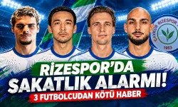 Rizespor'da Sakatlık Alarmı! 3 Futbolcudan Kötü Haber