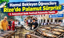 Hamsi Yok, Palamut Var! Rize’de Öğrencilere Balık Şöleni