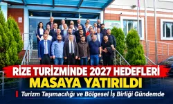 Rize Turizminde 2027 Hedefleri Masaya Yatırıldı