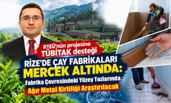 RTEÜ Çay fabrikalarının çevresindeki tozları araştıracak