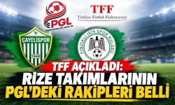 Çayelispor ve Fındıklı'nın PGL Grubu Açıklandı
