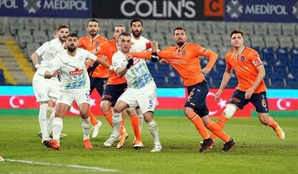 Medipol Başakşehir: 1 - Çaykur Rizespor: 1 maç sonucu