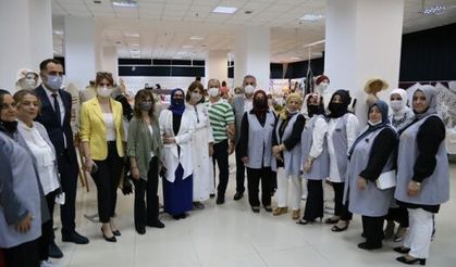 Rize Belediyesi Kadın Kültür Merkezleri dönem sonu sergisi düzenlendi