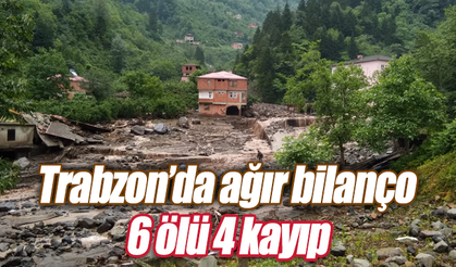 Trabzon Araklı sel felaketi ölü sayısı artıyor