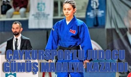 Çaykurspor’lu judocu ümitler balkan şampiyonasında gümüş madalya kazandı