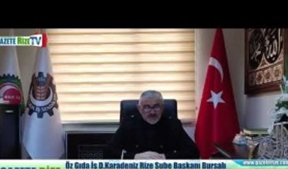 Hasan Fehmi Bursalı Çaykur ile imzalanan ek protokol hakkında basın açıklaması